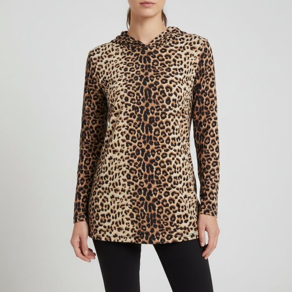 Tops - Guess Leopard Print Vintage 90's Blouse Size L